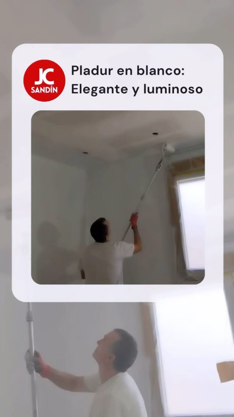 Pintura blanca sobre pladur con rodillo – vídeo